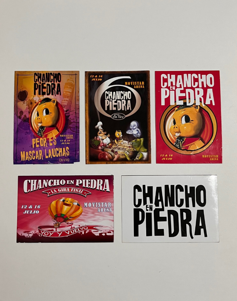 Imán personalizado con diseño exclusivo — merch decorativa - Chancho en Piedra