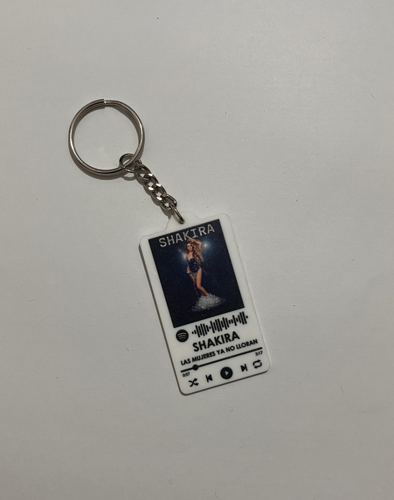 Llavero personalizado en acrílico/metal — merch promocional - Shakira