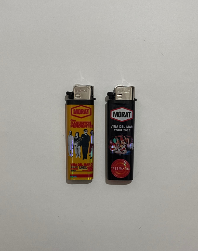 Encendedor personalizado con impresión — merch para eventos - Morat